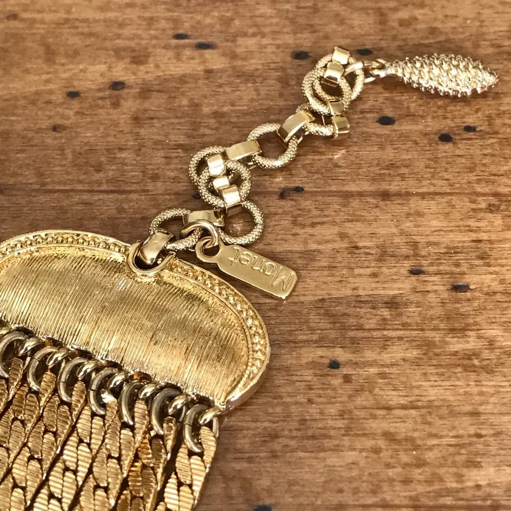 Stunning Vintage Monet bib necklace - Picture 8 of 11